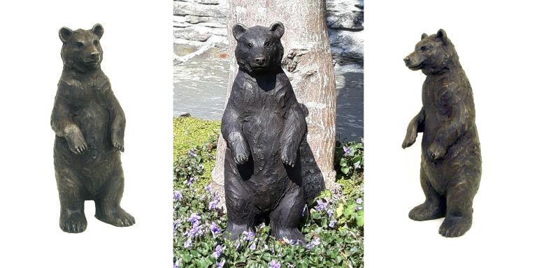 Henry Standing Bear Cub by Suzie Marsh - £190