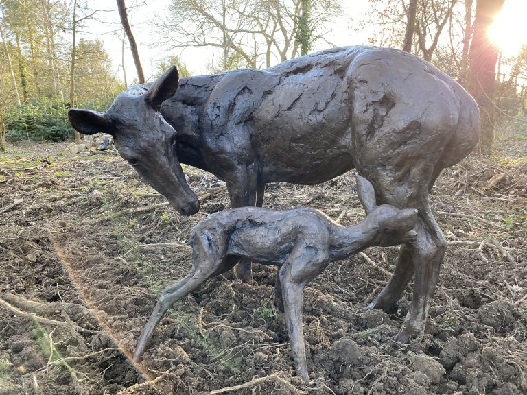 Red Deer Doe Mother by Tanya Russell - £9,700