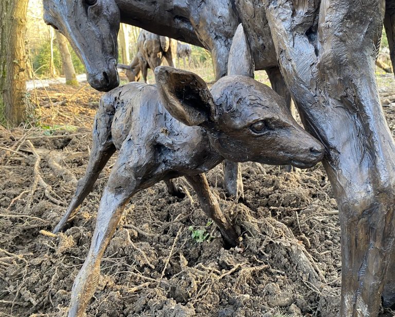 Red Deer Fawn by Tanya Russell - £5,750