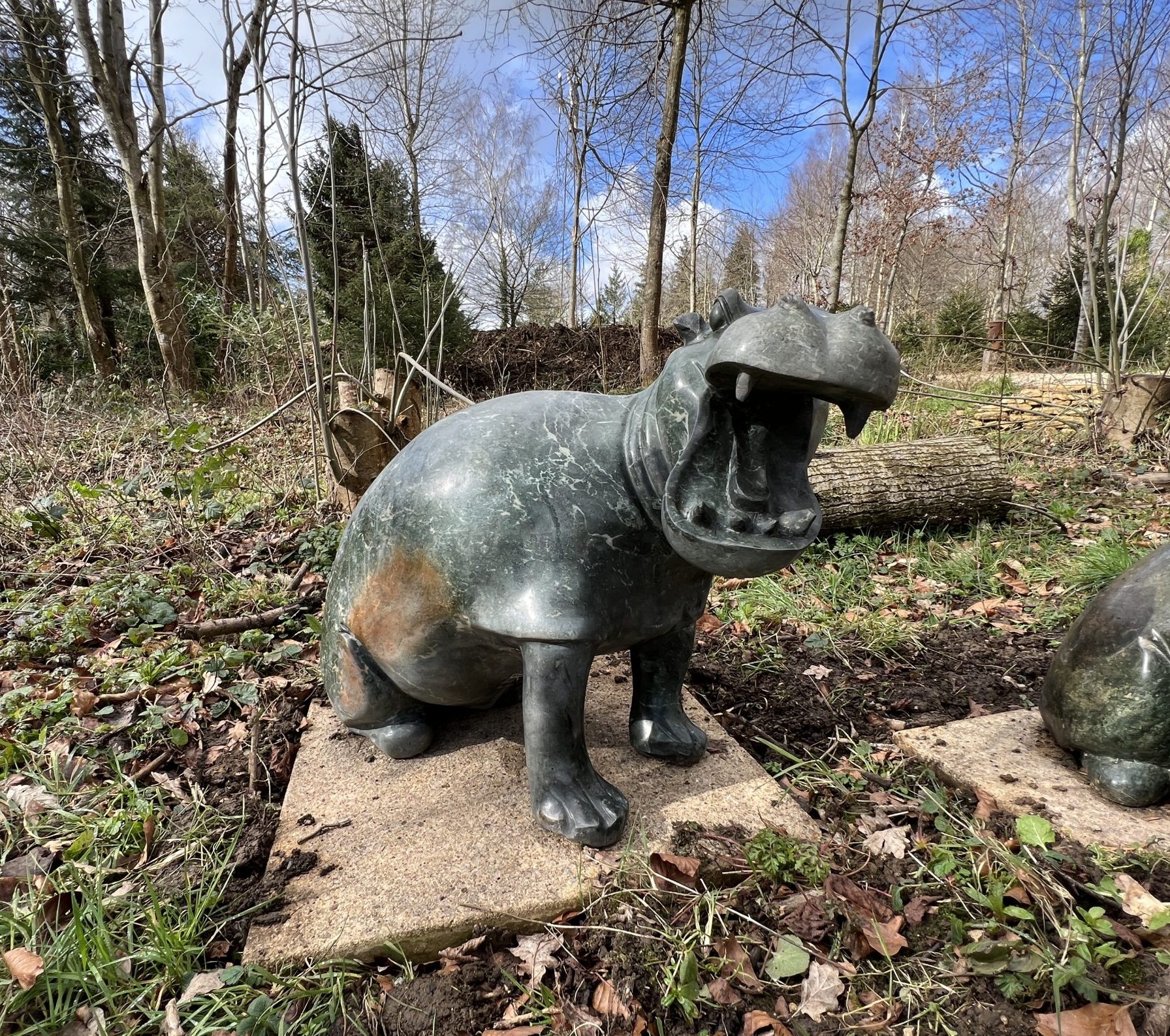 Hippo by Tendai Rukodzi - £3,100 - Cotswold Sculpture Park