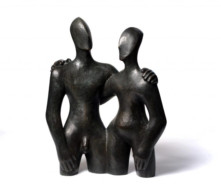 Etruscan Couple 2 by Beatrice Hoffman - £3,200