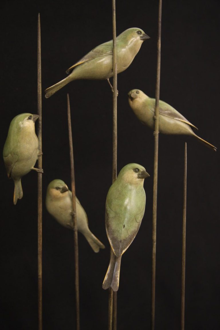 Greenfinches by Adam Binder - £8,500