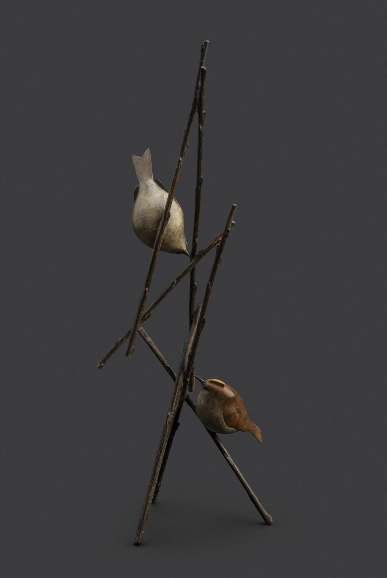 Bronze Goldcrests by Adam Binder - £2,200
