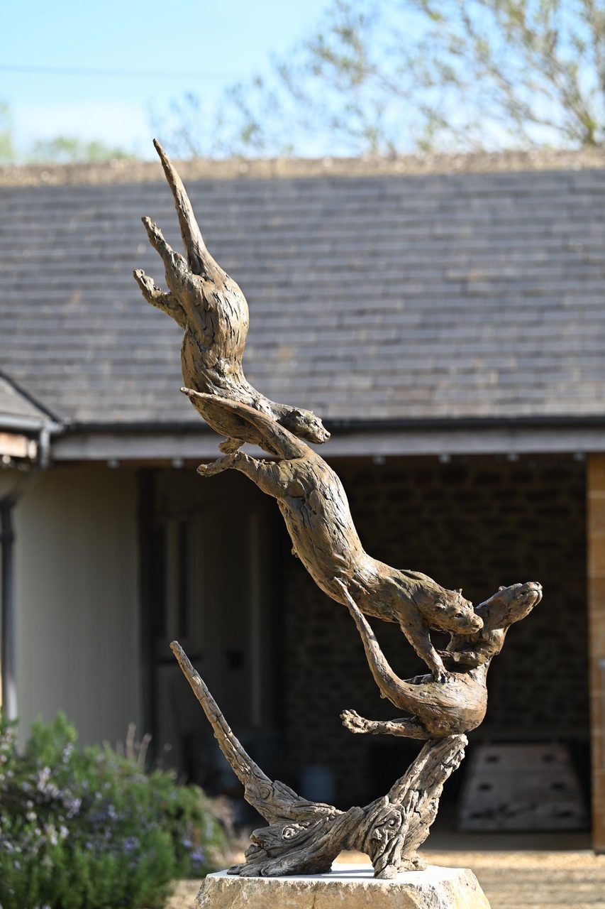 Otters Playing Under Water by Hamish MacKie – £52,000