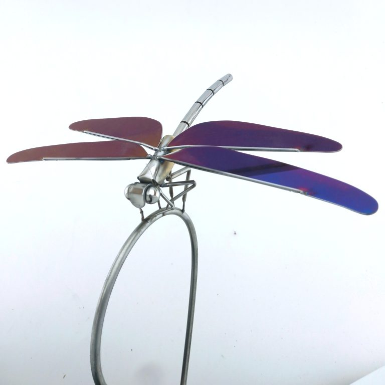 Dragonfly on Crook by Ed Hill  -  £205