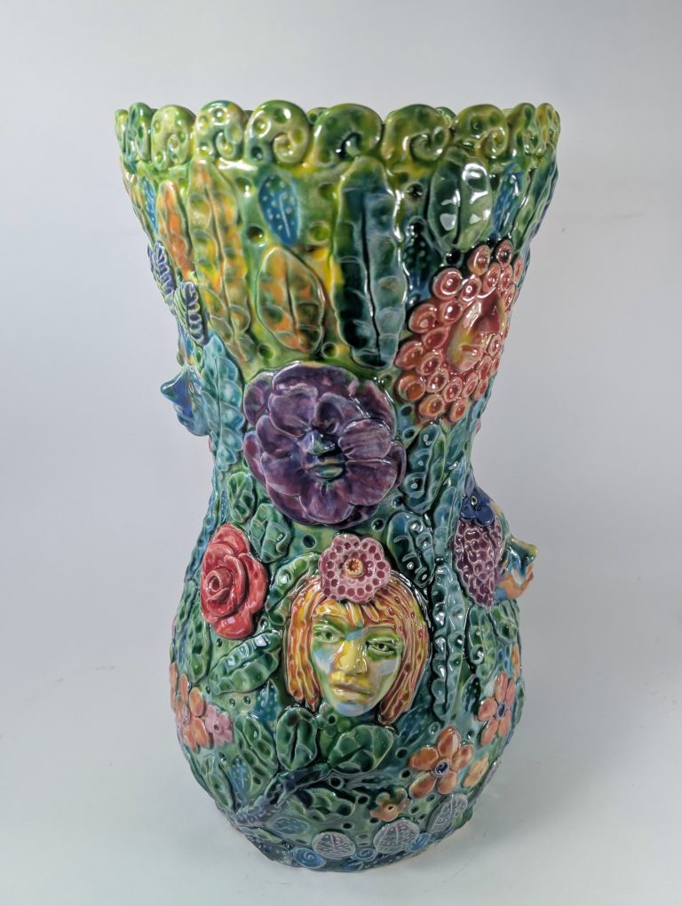 Blossoming Friendships Vase by Renee Kilburn  -  £1,950