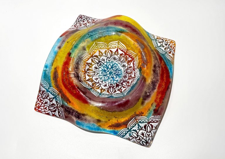 Mandala Draped Bowl by Teresa Chlapowski  -  £185