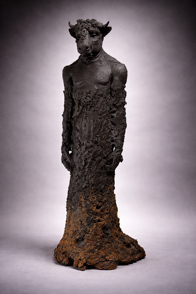 Standing Minotaur by Eve Shepherd  -  £2,100
