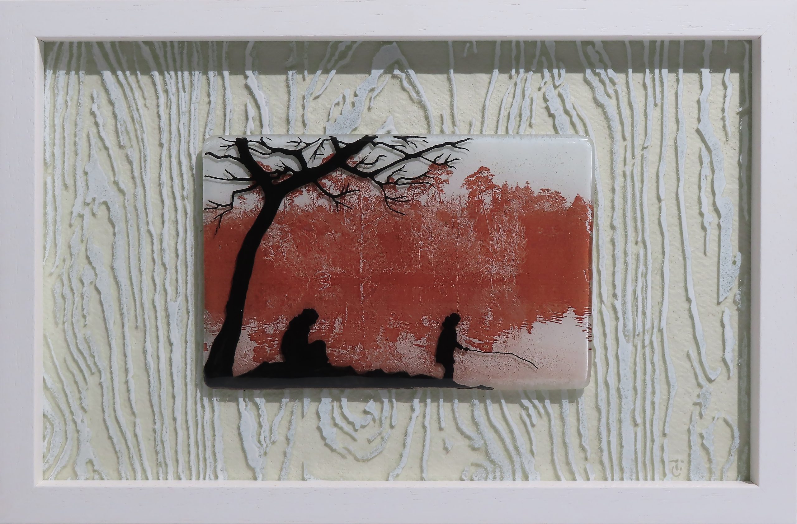 Walk by the Lake by Teresa Chlapowski  –  £195